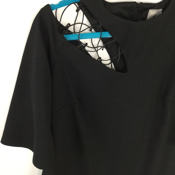 ASOS Dress Maternity Midi laced cutout shoulder - Picture 5 of 13